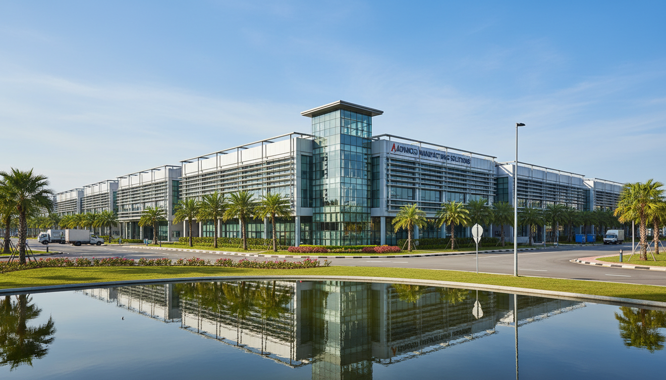 Modern Malaysian manufacturing facility